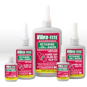 Vibra-Tite VIB54850 Retaining Compound Fast fixturing for close fitting parts
