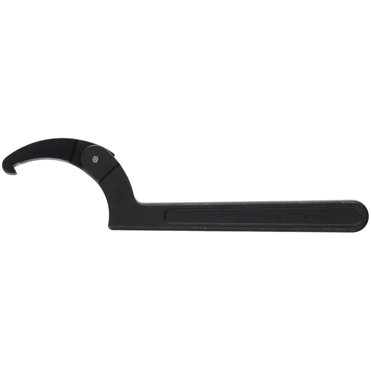 Williams Adjustable Hook Spanner Wrench: 6-1/8" to 8-3/4" Capacity