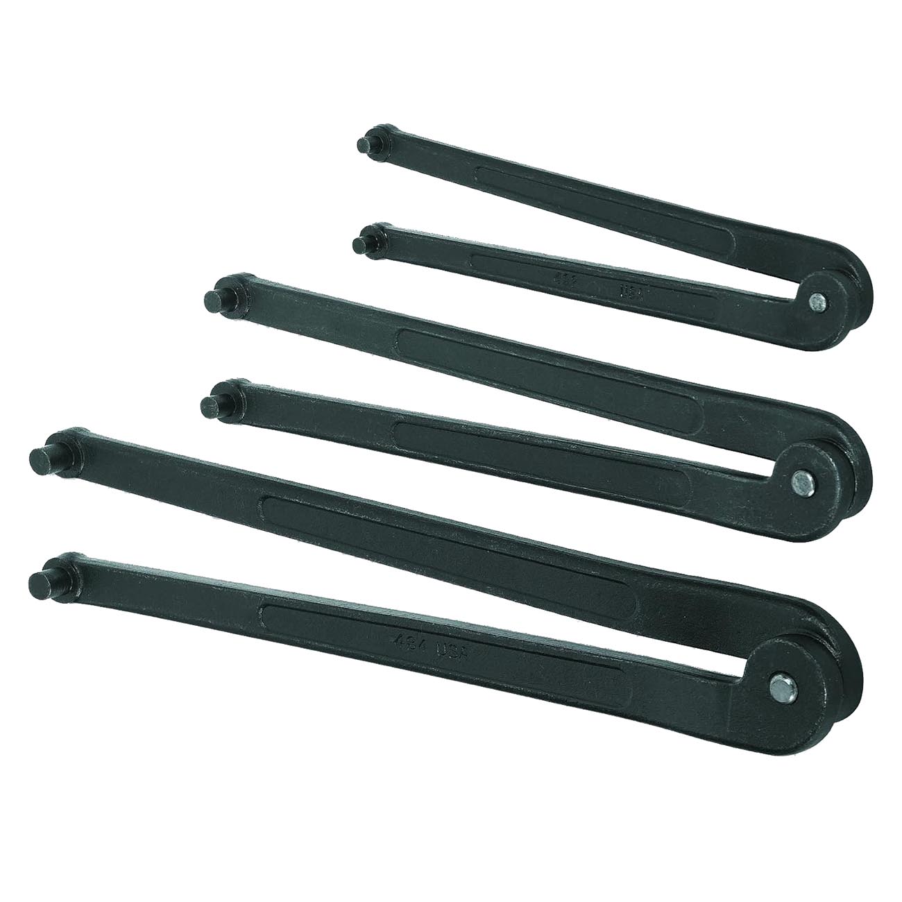 Williams Adjustable Face Spanner 3 Wrench Set