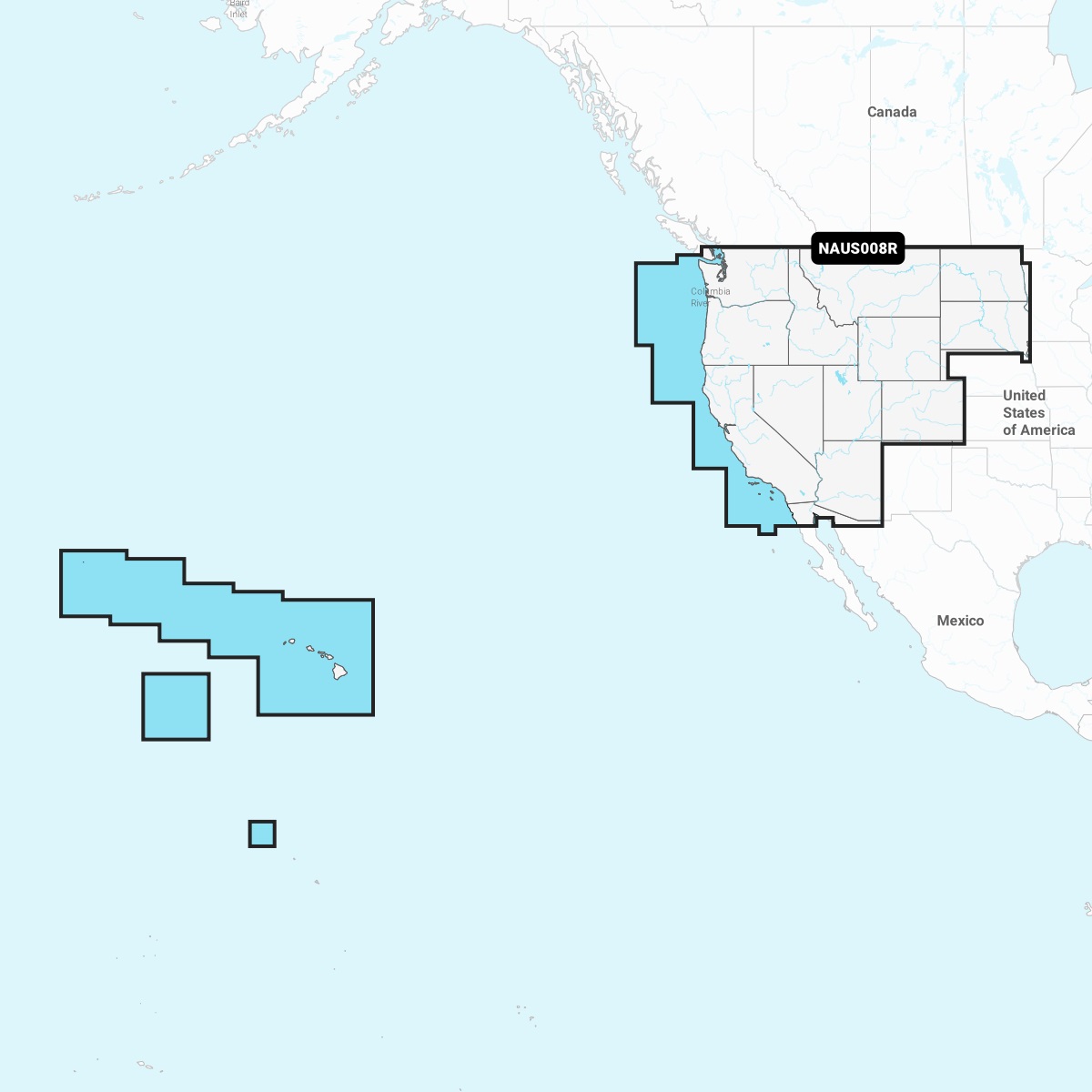 Navionics 010-C1371-30 Plus NAUS008R U.S. West MicroSD