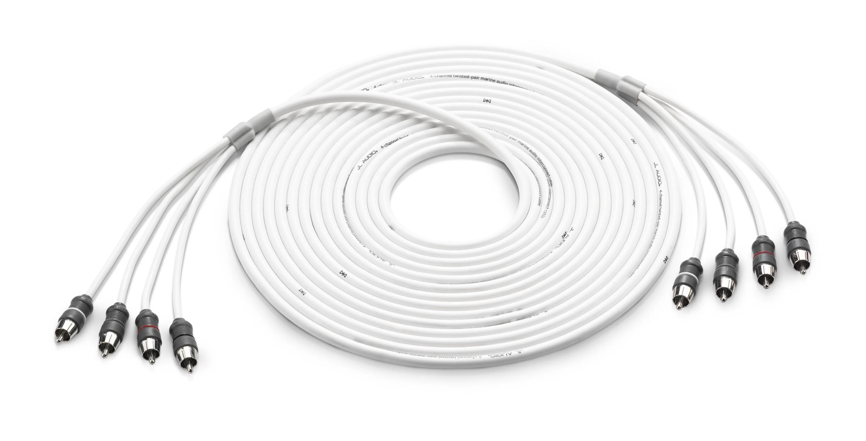 JL Audio 010-13475-00 25 Ft 4 Channel Audio Interconnect Cable