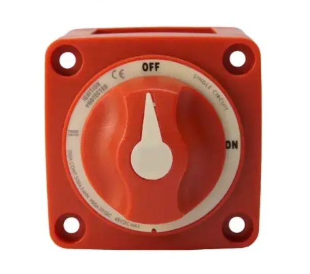 EGIS 2306 Mobile m-Series 300A Battery Switch Off/On, Knob Actuator