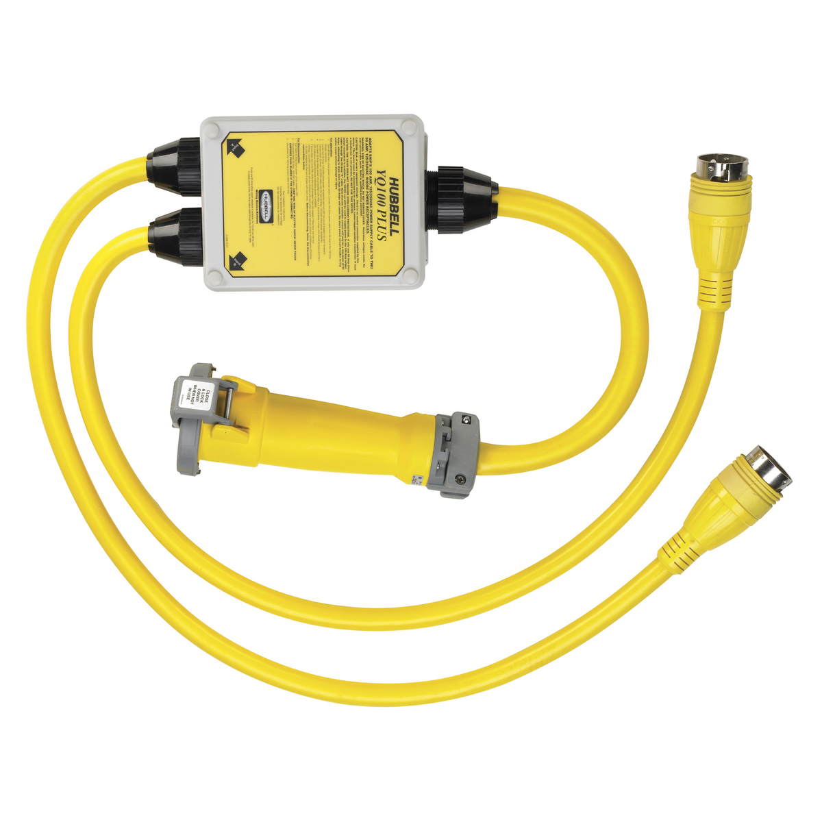 Hubbell YQ100PLUS YQ100 Plus Y Adapter 100A 125/250 - 2 50A