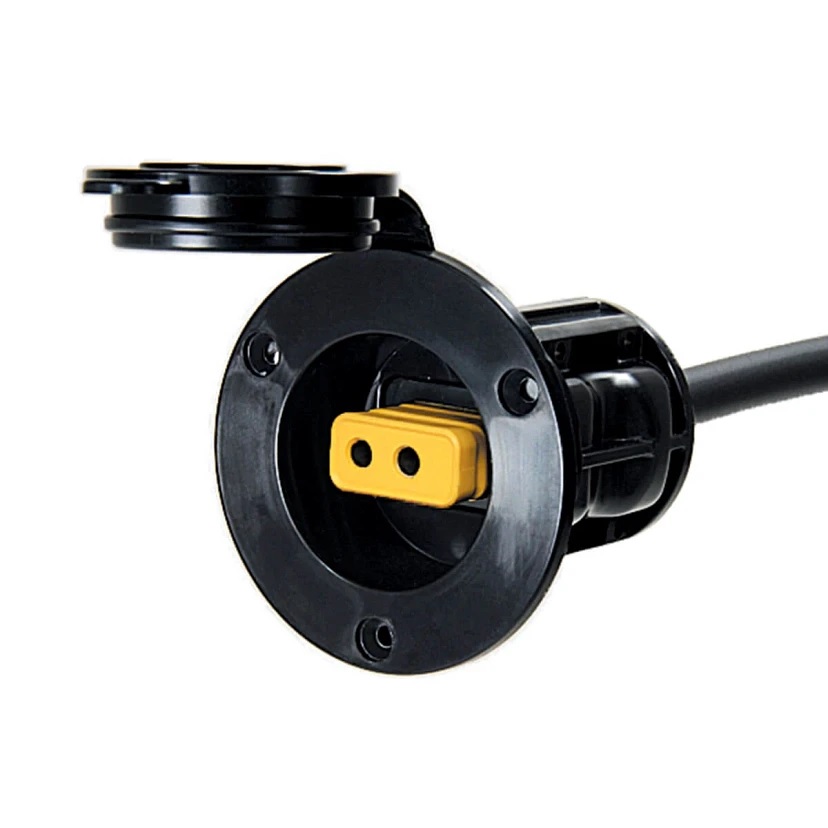 Cannon 1903012 Black Flush Mount Power Port