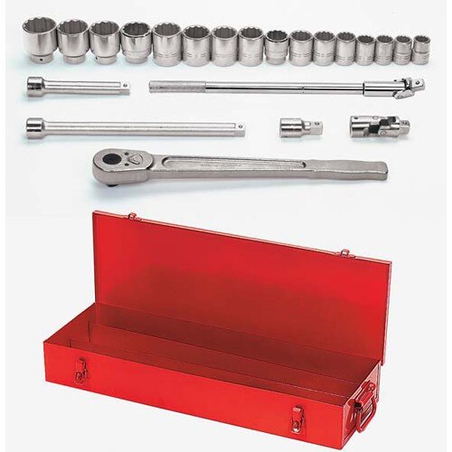 Williams SNPWSH-22 Socket/Tool Set 3/4 Inch High-Grade Chrome Vanadium Steel