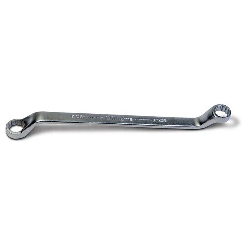 Williams SNP8729 Box End Wrench 5/8 x 3/4 Inch Satin-Chrome 12-Point 10 1/4 Inch