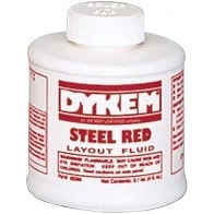 Dykem DYM80696 Layout Fluids Bottle 930 mL Steel Red 12