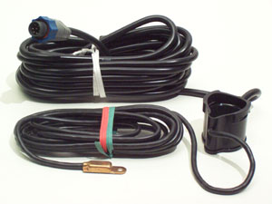 Lowrance 000-0106-89 PDRT-WBL Trolling Mnt W/Remote Temp Blue Connector