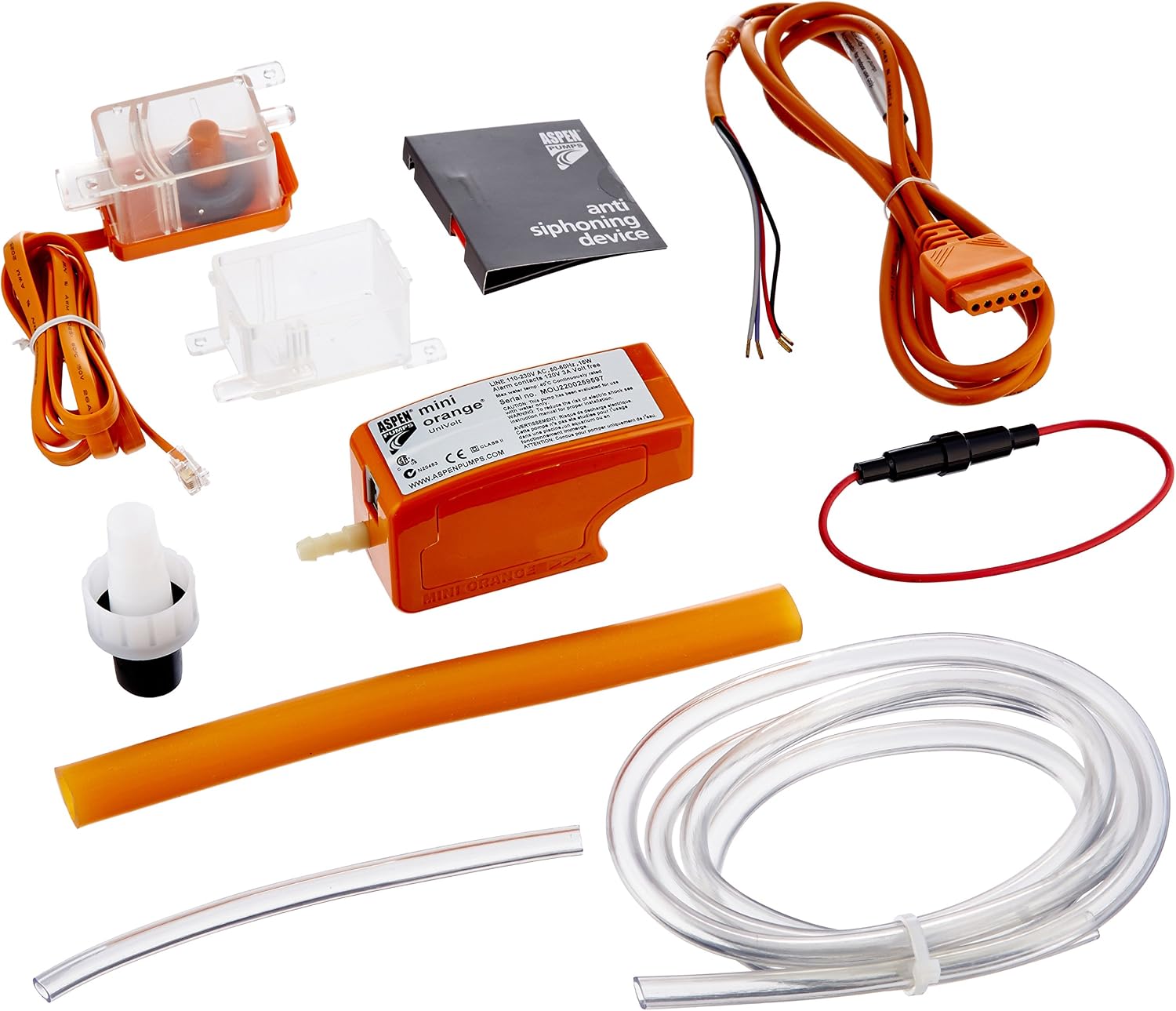 Rectorseal 83909 Aspen Mini Orange 100-250V Condensate Pump