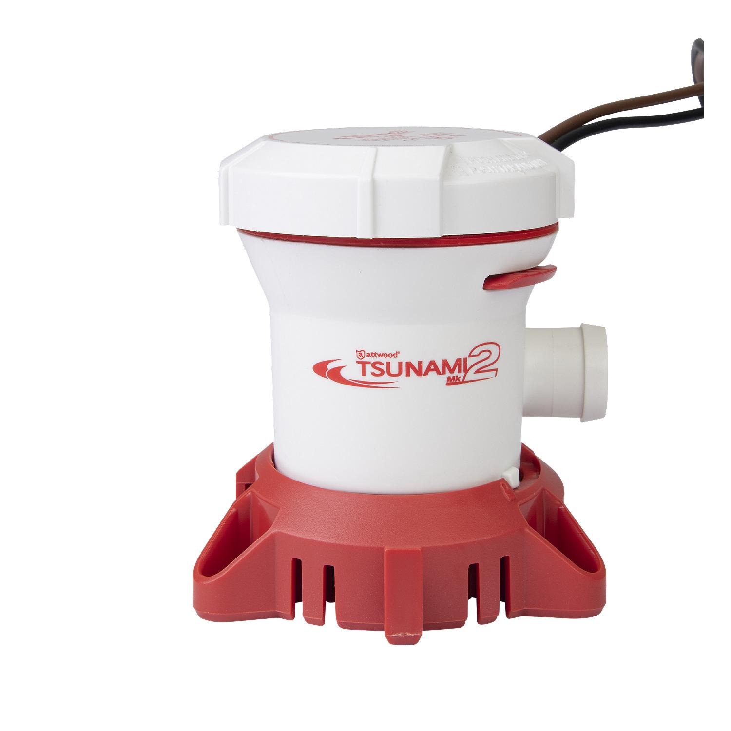 Attwood 5606-7 Tsunami MK2 T500 12vDC 3 Amp Bilge Pump