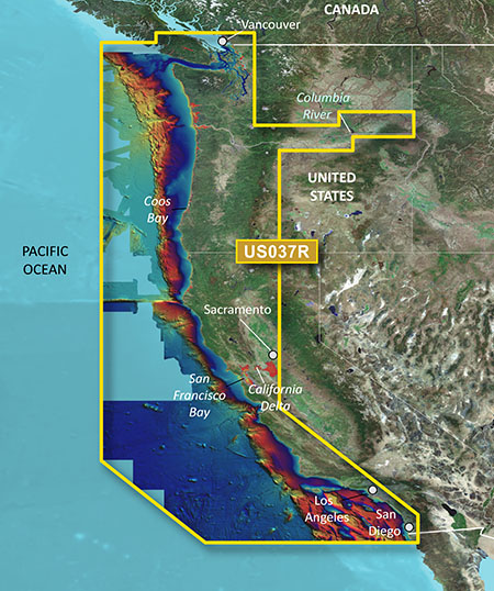 Garmin 010-C1003-00 VUS037R G3 Vision Vancouver - San Diego