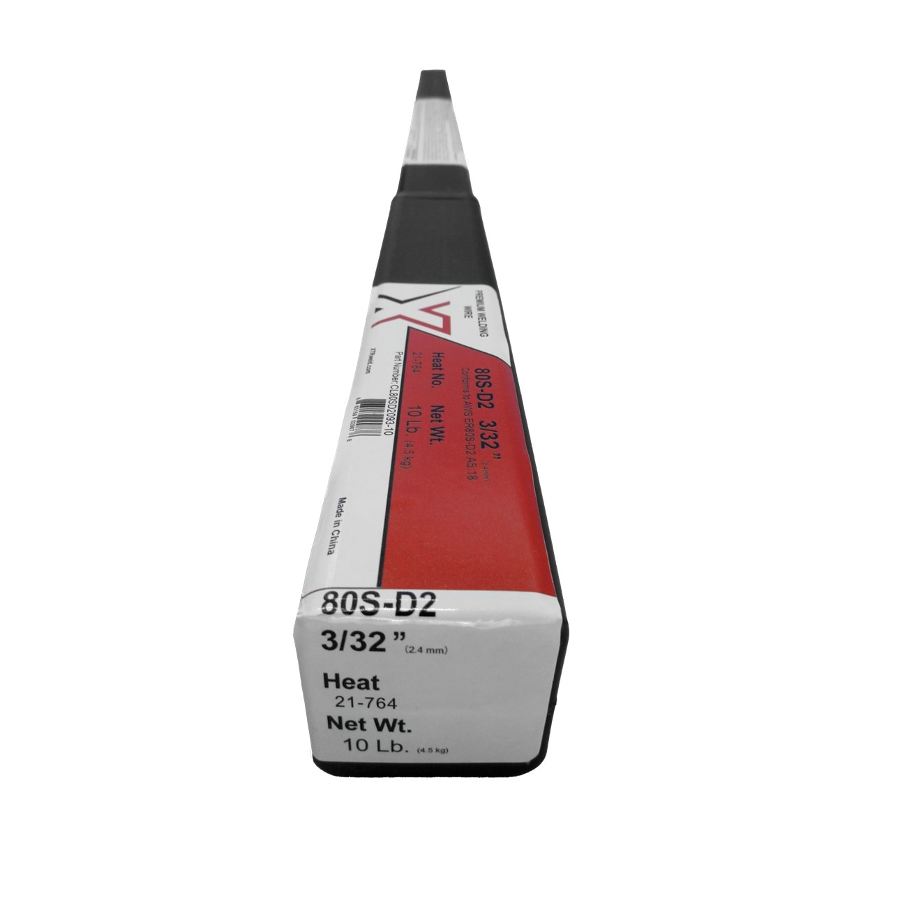 XTRweld XTRCLSILBR062-10 Silicon Bronze TIG (GTAW) Welding Wire 1/16 In