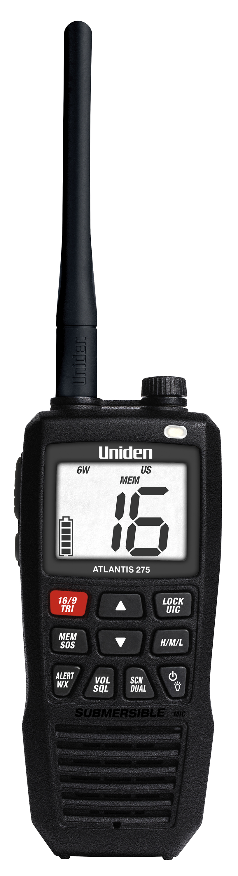 Uniden ATLANTIS 275 Floating Hand Held VHF Radio