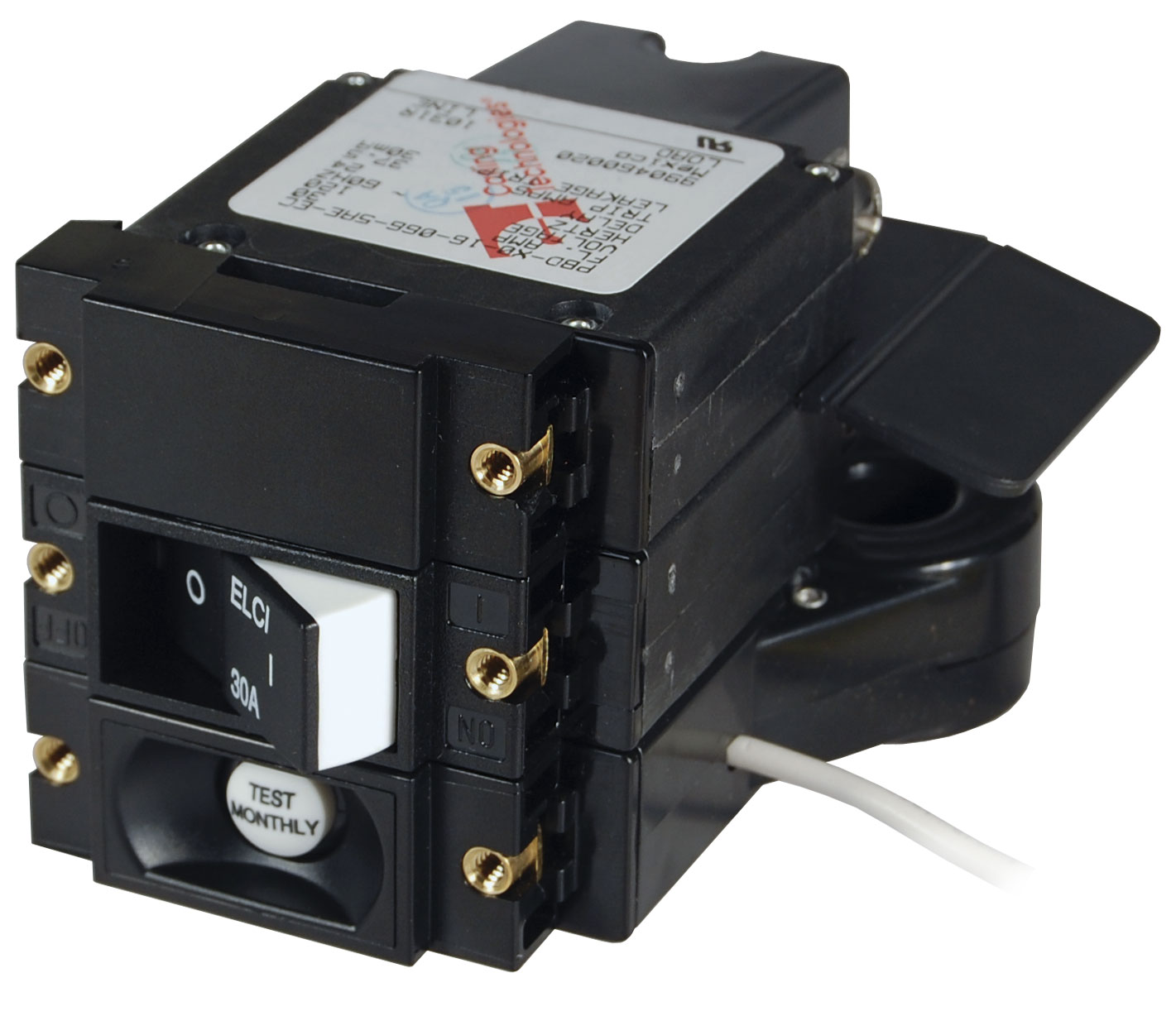 Blue Sea 3102100-BSS A-Series ELCI 30A 120v AC Double Pole Main Circuit Breaker