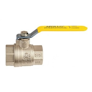 Apollo APO94A-104-01 Valve 3/4" NPT Import Threaded Full Port Brass Ball Valve