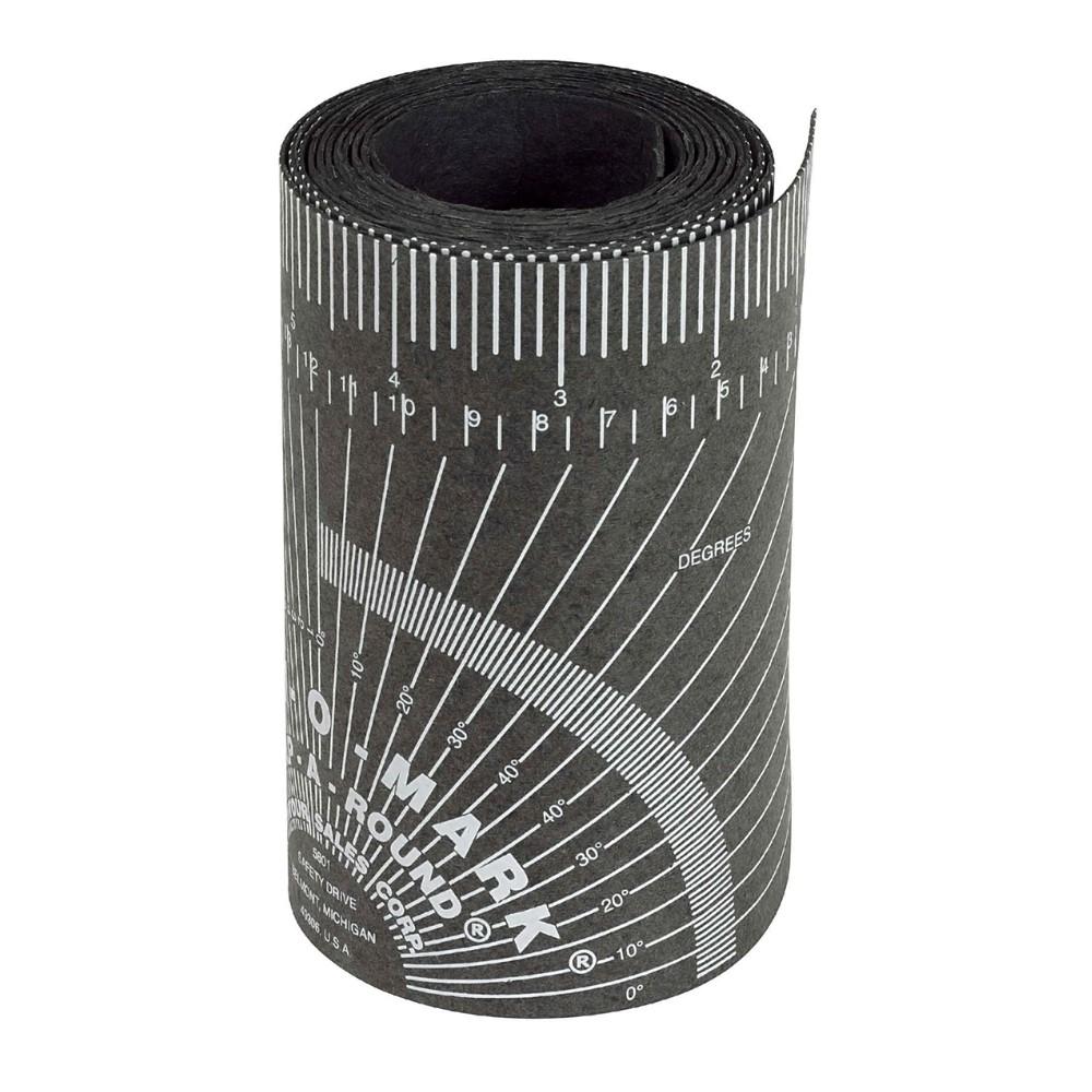 Jackson Safety JKS14752 Ruler Wrap-A-Round Medium 4 ft 3.88 Inch Black