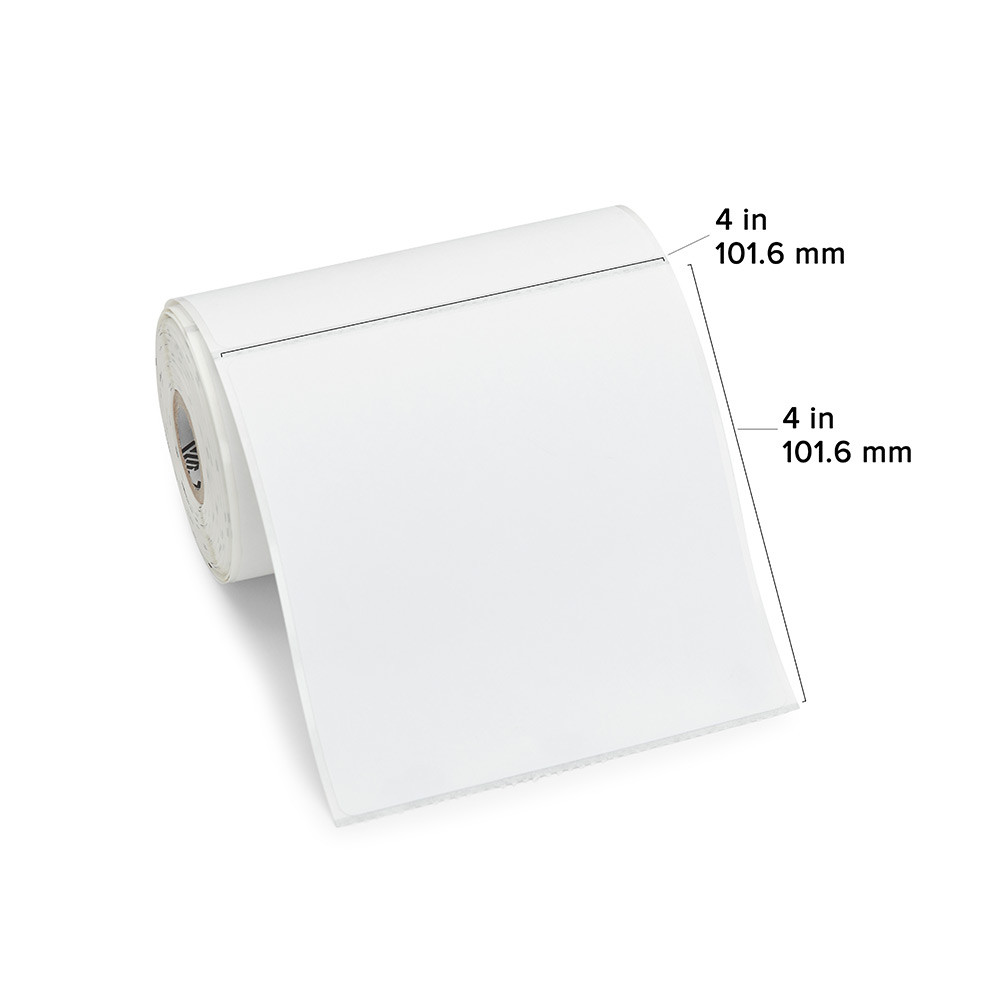 Zebra 4" x 4" Z-Perform 1000D Label (Case)