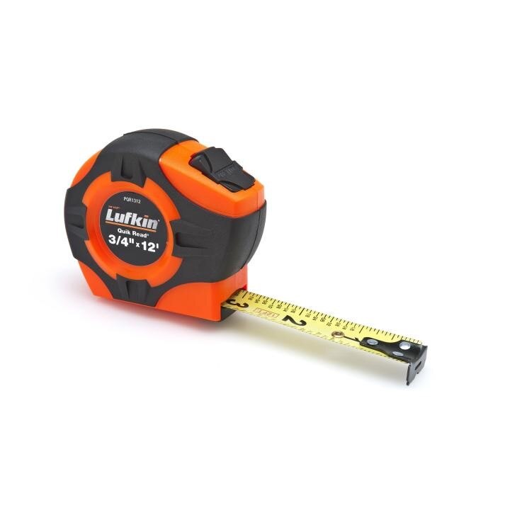 APEX LFKPQR1425N Quickread Tape 25 ft Steel Yellow Clad A3 1 Inch SAE 2.15 Inch