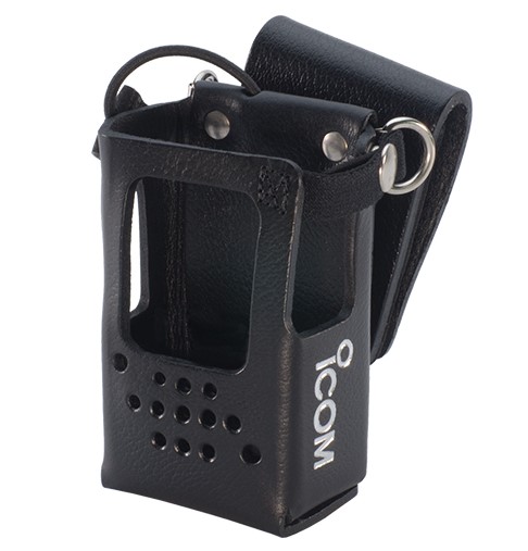 Icom LCF1052S Leather Carry Case with Swivel and D-Ring for M85 M85IS/UL/