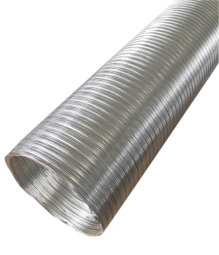 Builder's Best Flexible Duct 4X10 FT Flex Aluminum Pipe