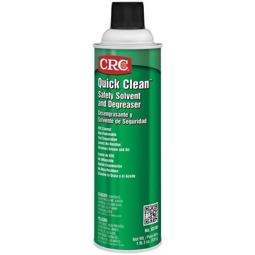 CRC CRC03180 Degreaser 20 oz Clear Aerosol Chlorinated
