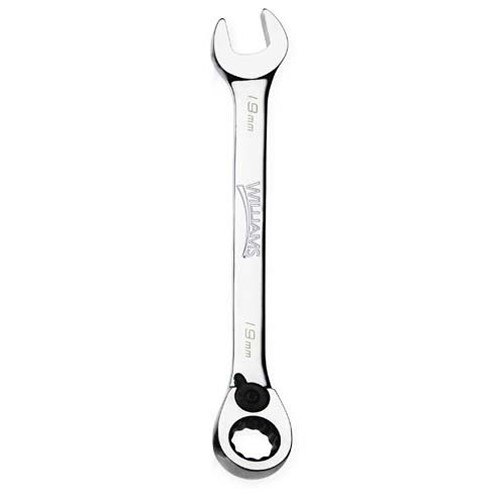 Williams SNP1212MRC Combination Wrench 12 mm High-Polish Chrome Rounded 12-Point