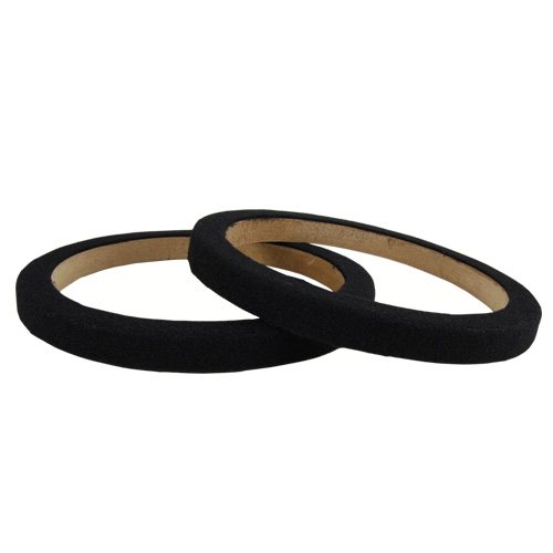 Nippon MDF Speaker Ring with Black Carpet: 8″ x 5/8″ Extension (pair)