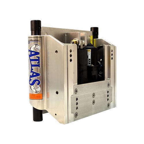TH Marine AHJ-4V-DP Atlas 4in Jack Plate Standard Hydraulic Polished