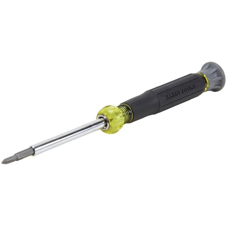 Klein Tools KLT32581 Multi-Bit Precision Screwdriver 4-in-1 Screwdriver Steel