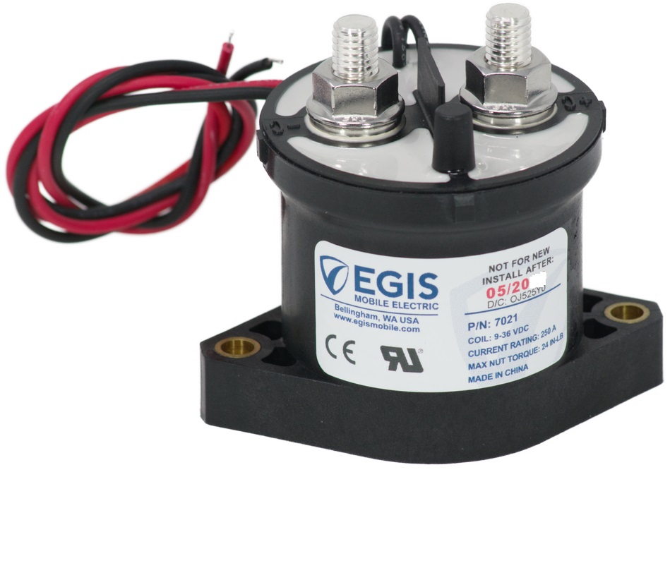 EGIS 7021 250A 12/24v Contactor