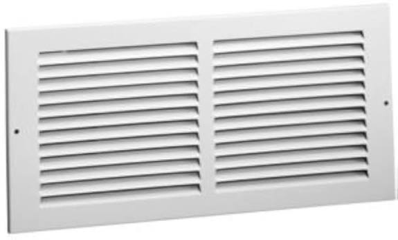 Hart & Cooley 672 30X10 043374 White Return Air Grille