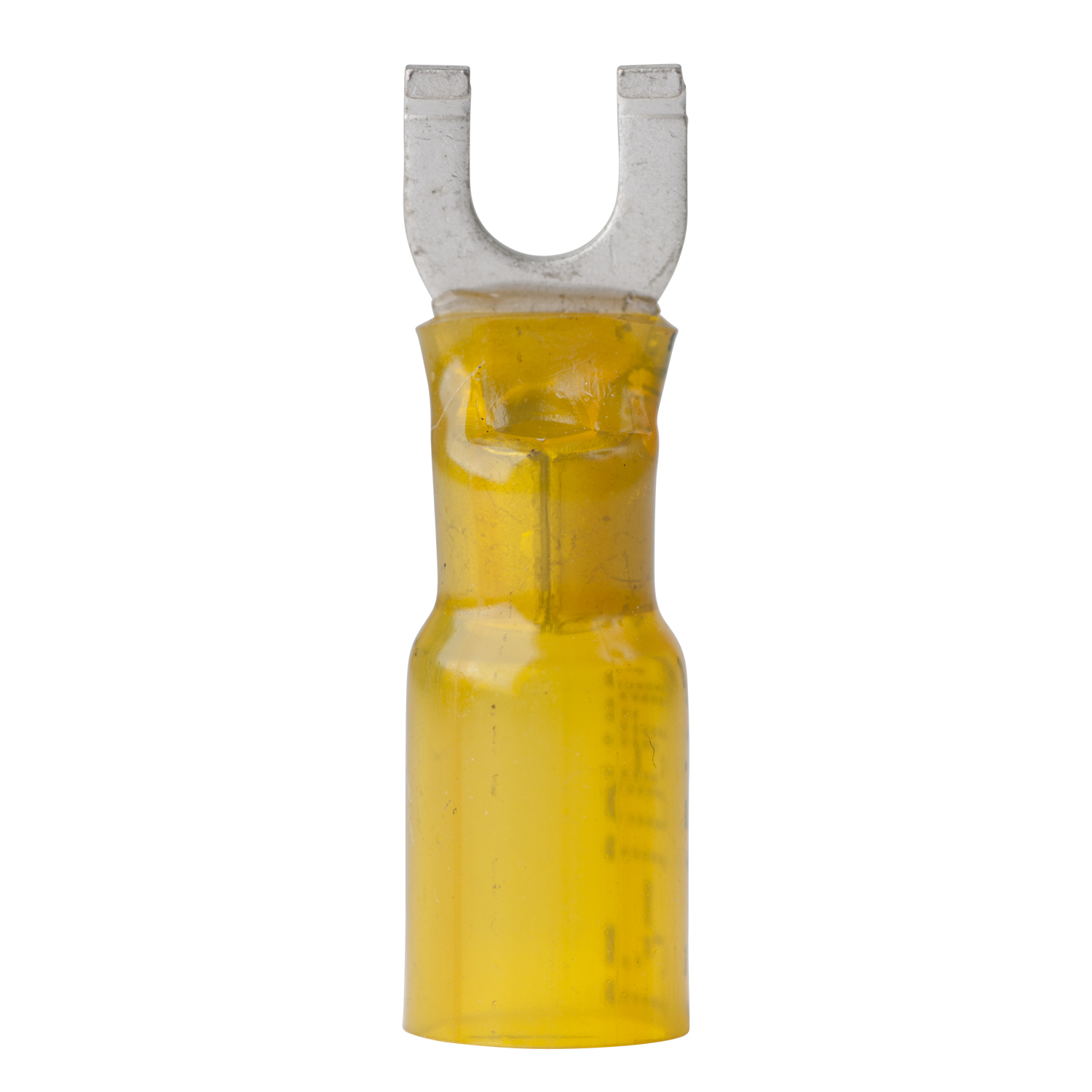 Ancor 315225 12-10 #8 Spade Heat Shrink Yellow 25 Pack