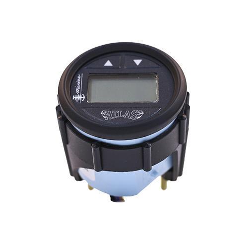 TH Marine FAGK-2-DP Hydraulic Gauge Kit Fits Atlas 6,10,12 & 14in Jack Plates, Black Bezel