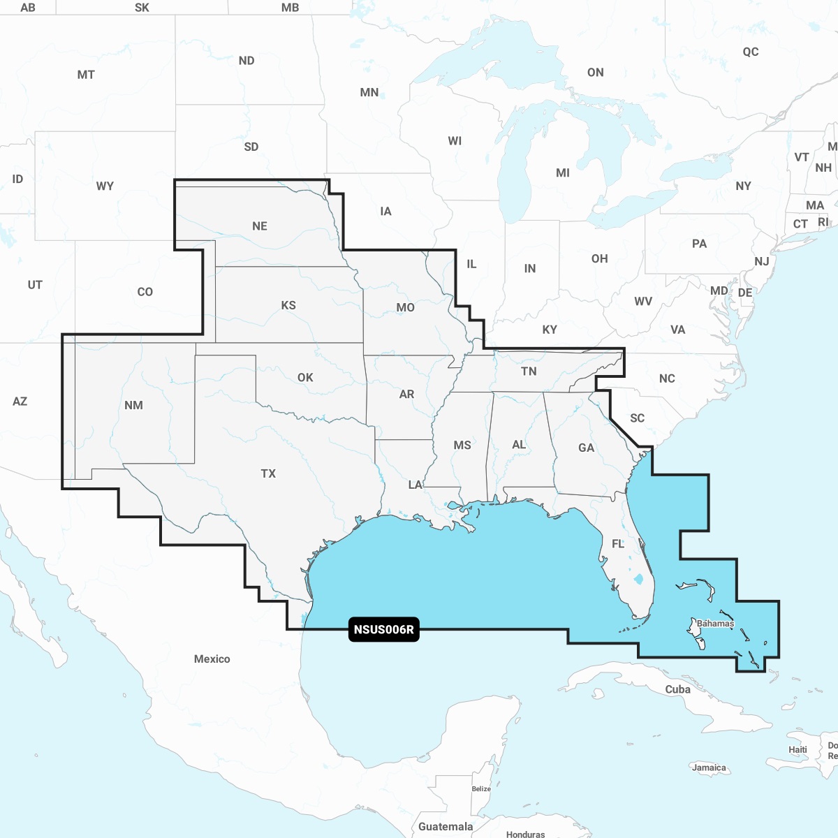 Garmin 010-C1290-20 NSUS006R Navionics+ U.S. South MicroSD