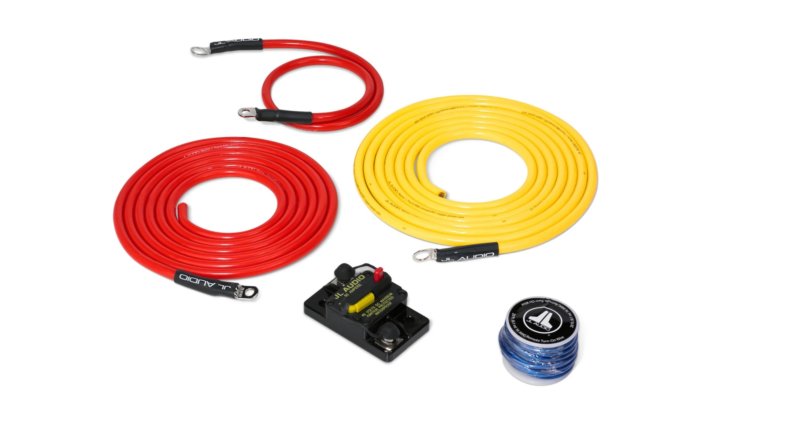 JL Audio 010-13417-00 12v Power Connection Kit 6 AWG Within 10 Ft