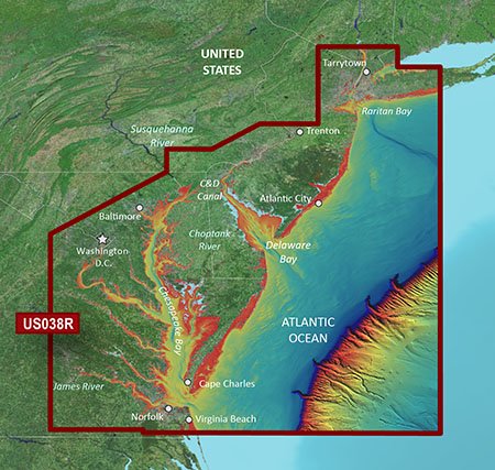 Garmin 010-C1004-00 VUS038R G3 Vision New York to Chesapeake