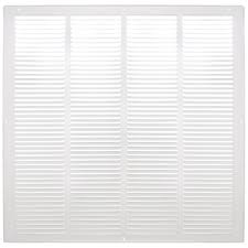 Hart & Cooley 672 24X24 043370 White Return Air Grille