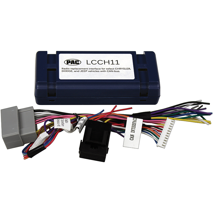 PAC Radio Replacement Interface for '04-'10 Chrysler/Dodge/Jeep/Mitsubishi