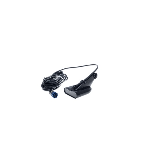 Lowrance 000-14885-001 Transom Transducer 9-Pin 50/200kHz with Temp