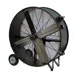 TPI TPICPB42B Belt Drive Portable Blower 42 in Aluminum PowderCoated 120 V