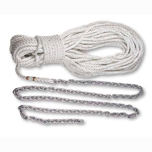 Lewmar 69000334 15ft 1/4in G4 & 200ft 1/2in Line