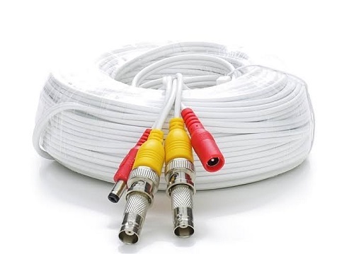 60ft Nan RG59 Siamese Cable Bnc Males and Power Leads