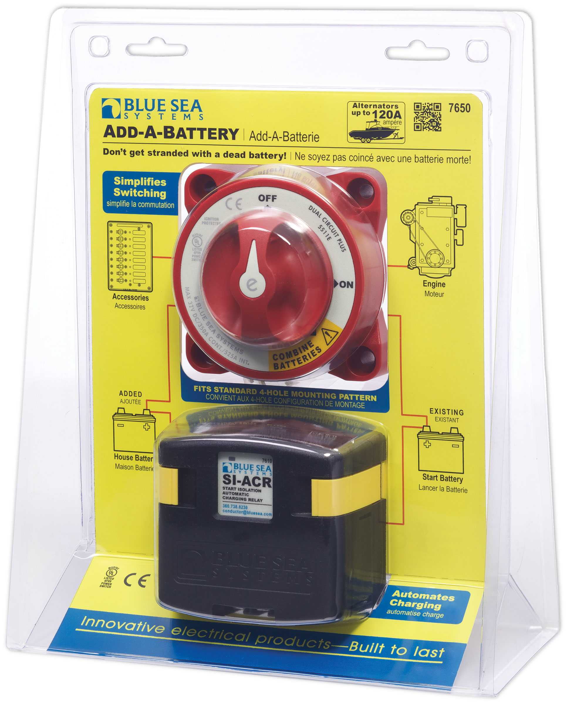 Blue Sea 7650-BSS Add-A-Battery