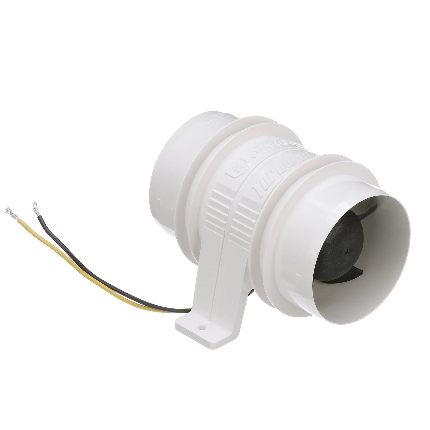 Attwood 1733-4 Turbo 3000 3in Blower 12v White