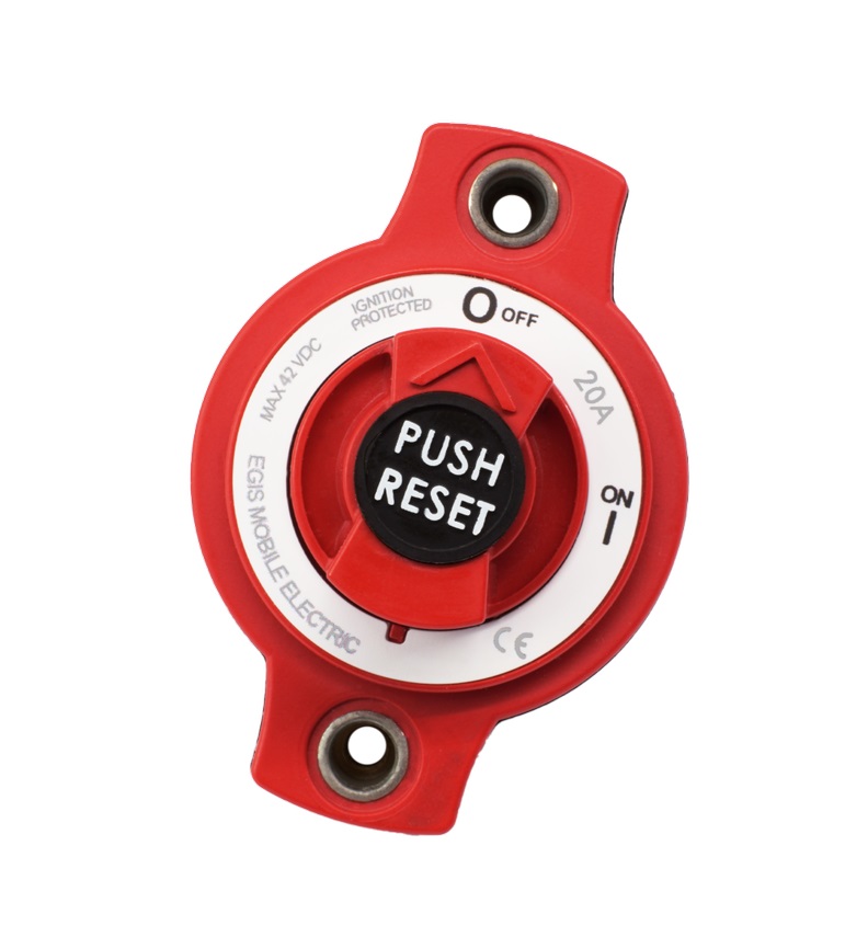 EGIS 4701-20 20A Mini Breaker Disconnect Switch Panel Mount