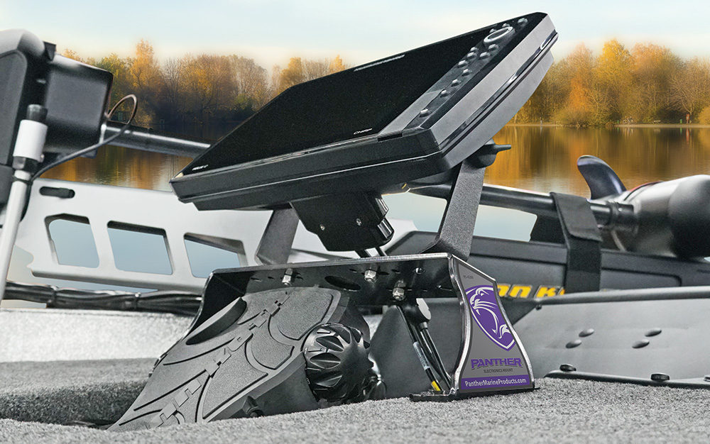 Panther 954200 Angled Electronics Deck Mount Bracket