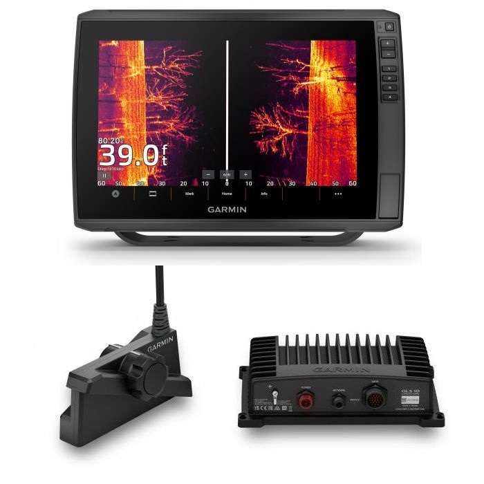 Garmin 010-02882-10 ECHOMAP 2 126sv Livescope Plus Bundle