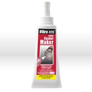 Vibra-Tite VIB73050 Liquid Gasket Flexible gasket maker 50 ml tube Red 1-12 hrs