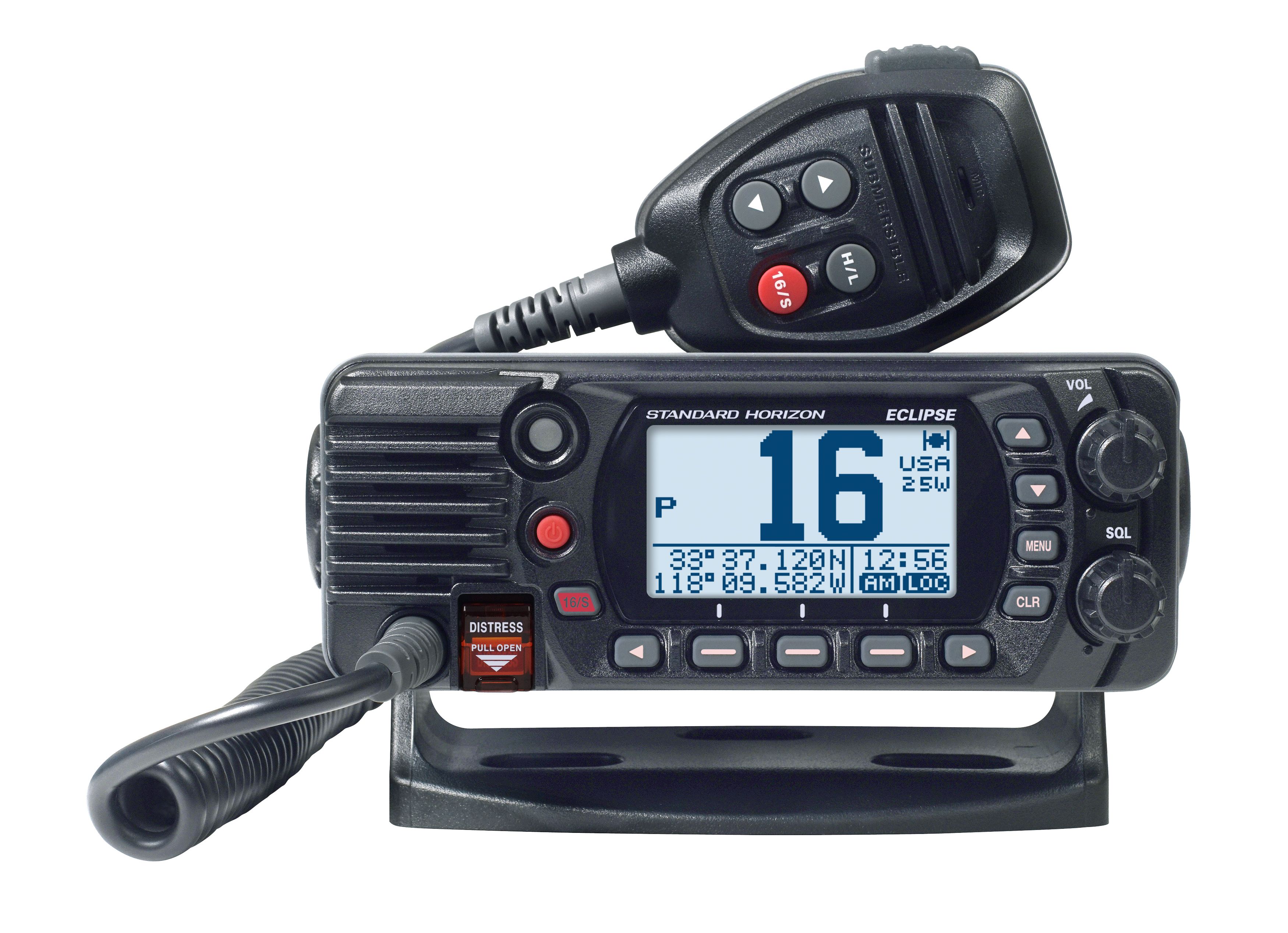 Standard Horizon GX1410B Eclipse Black Class D 25 Watt VHF