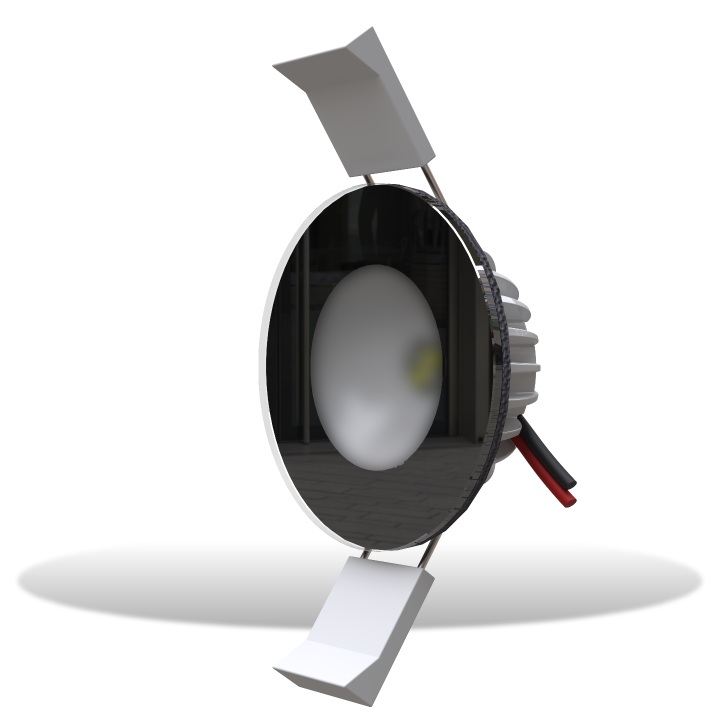 Lumishore Eclipse DL55 Blue & White Down Light 12/24vDC Black Housing